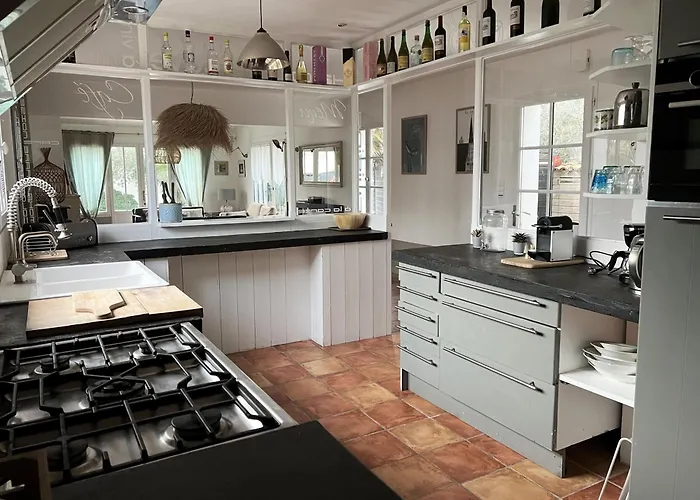 Alize Grande Maison Avec Piscine Chauffee * 里维多瓦海滩